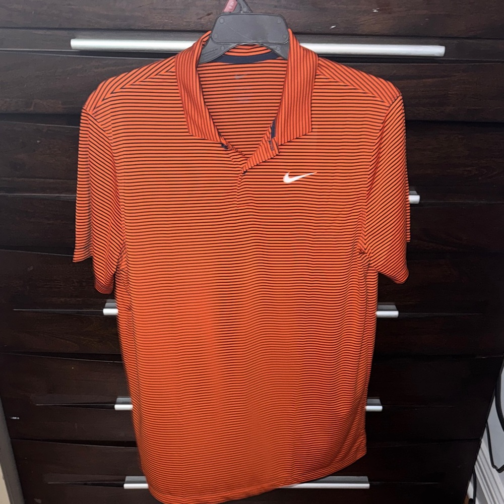 Nike Men's Vibrant Orange Golf Polo